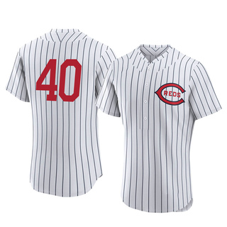 Authentic Nick Lodolo Men's Cincinnati Reds 2022 Field Of Dreams Jersey - White