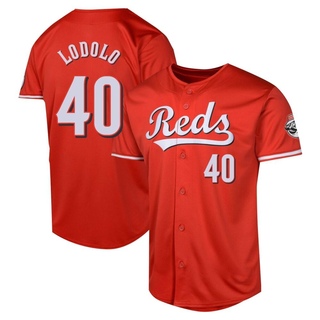 Limited Nick Lodolo Youth Cincinnati Reds Alternate Jersey - Red